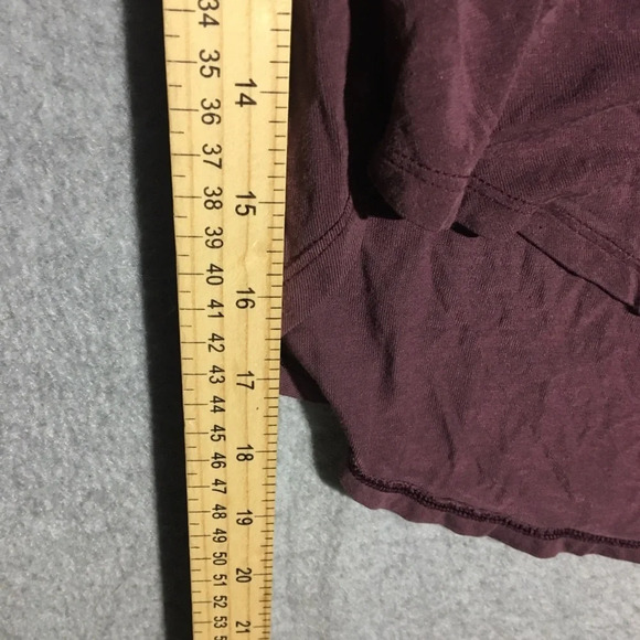 Womens American Eagle Blouse Soft and Sexy Purple Whimsigoth Summer Spring - Picture 5 of 6